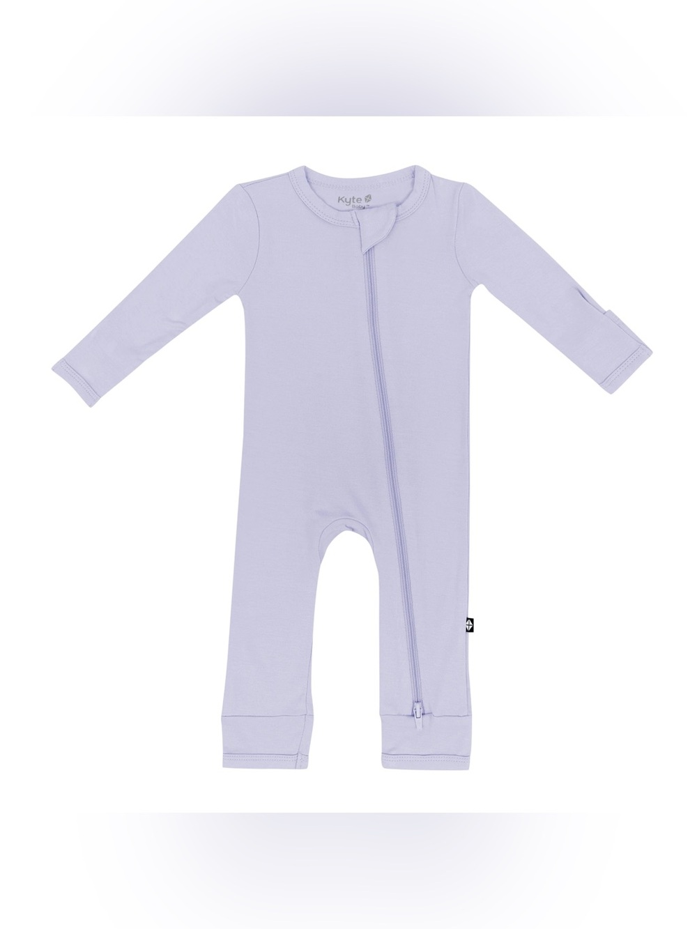 Kyte Baby Zippered Romper in Lilac